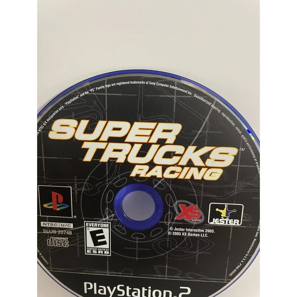 Super Trucks Racing (PS2 Sony PlayStation 2) Disc Only Tested
